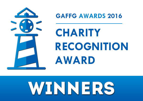 Charity recognition award 2016